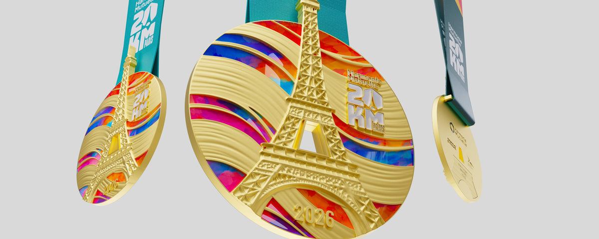 bannière médaille 20KM de Paris
