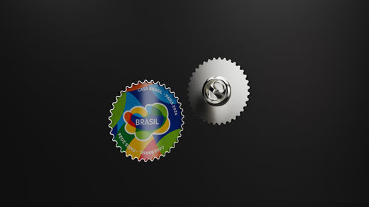 pins personnalisés pour le brésil.
