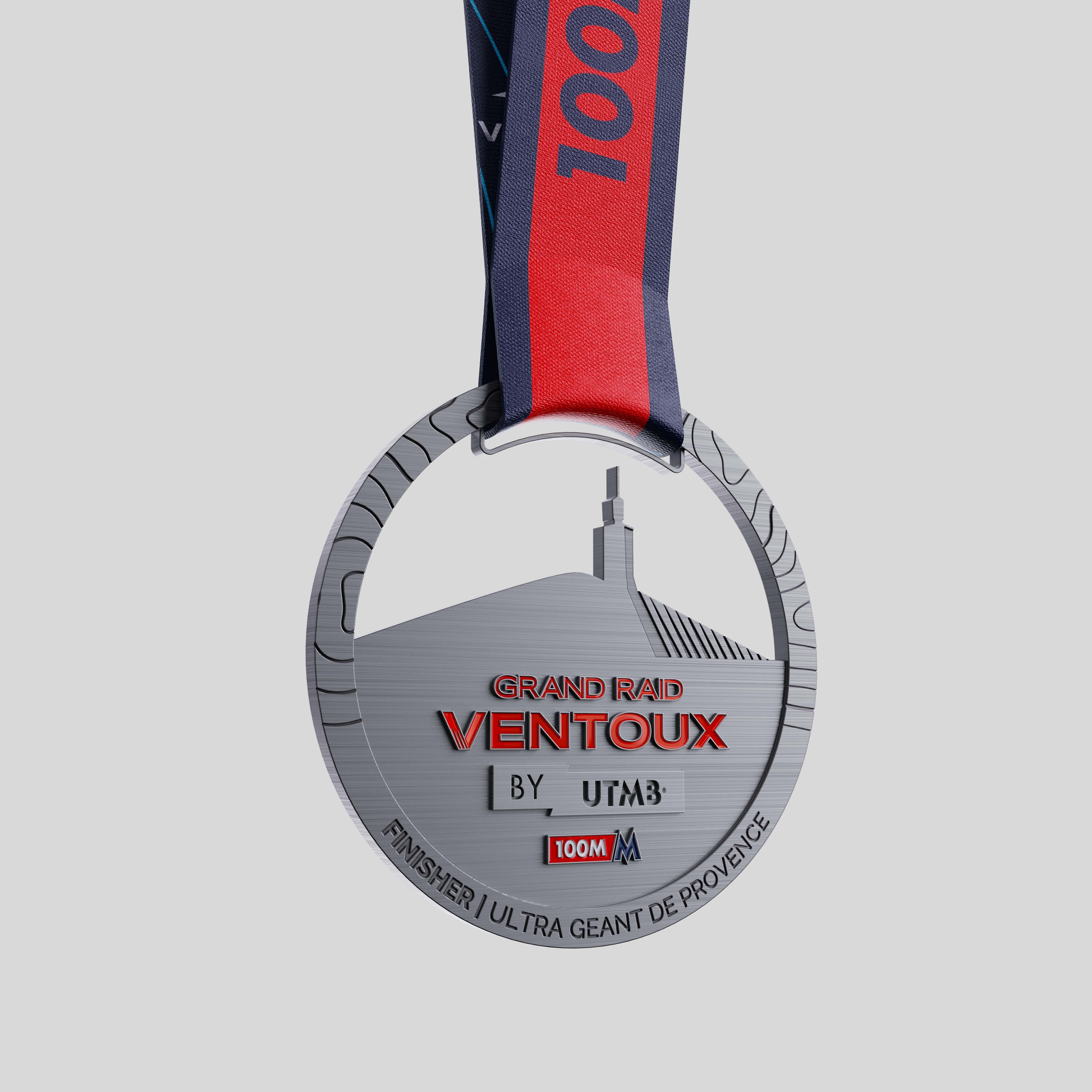 Médaille en métal - Grand Raid du Ventoux by UTMB