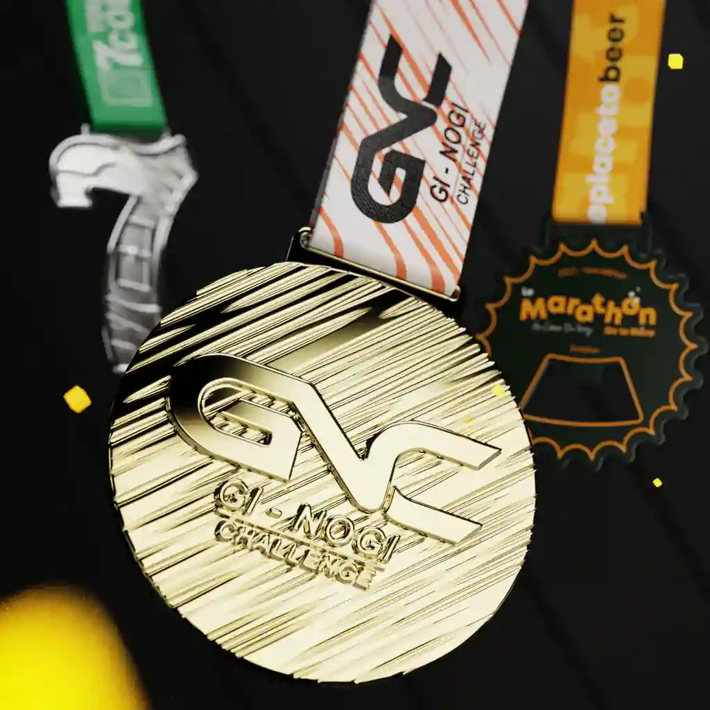 bannière médaille gravés