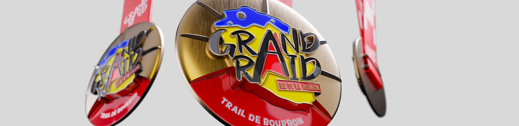 bannière de la médaille officielle du grand raid