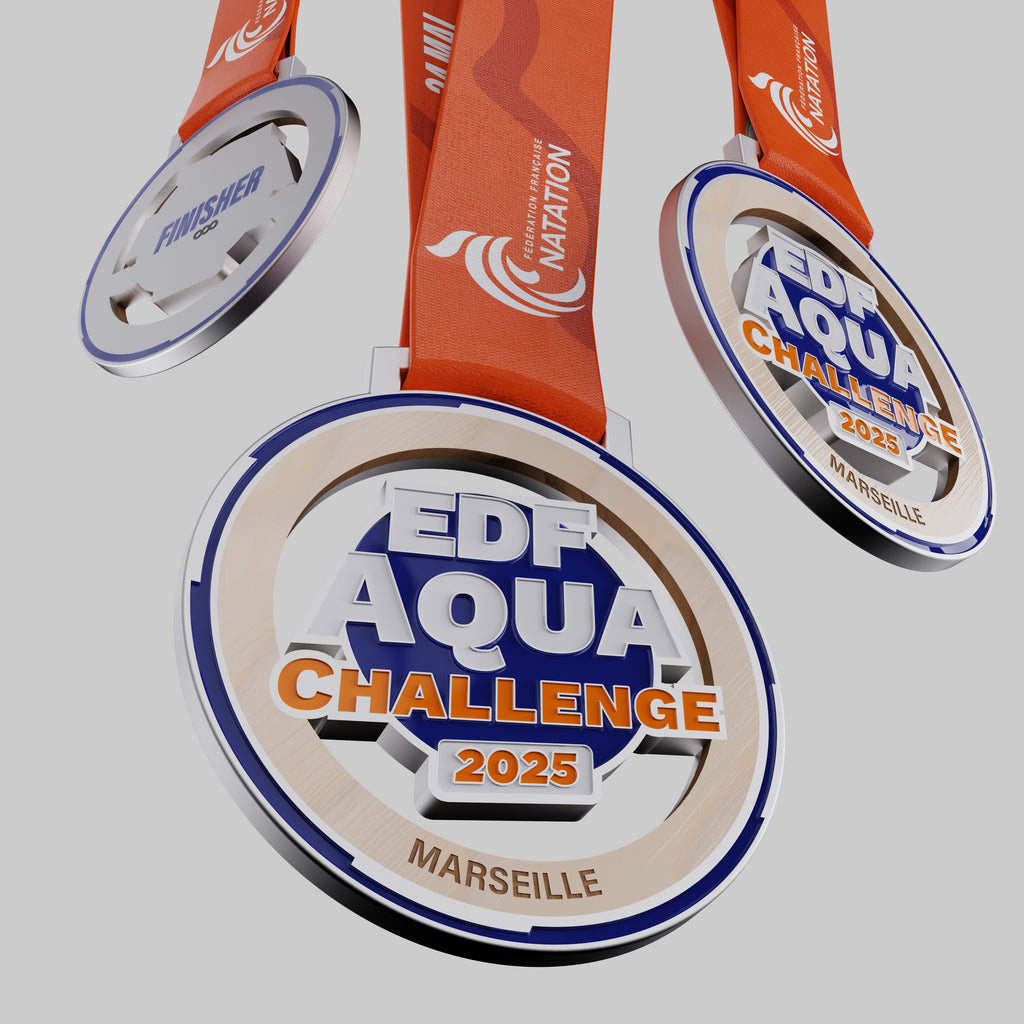 Médaille en bois personnalisée