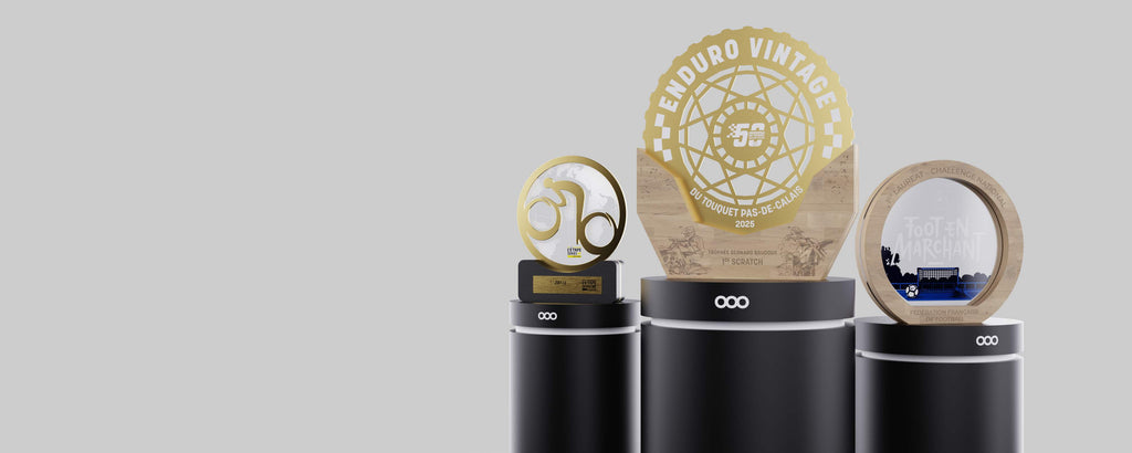 trophée tombstone personnalisé