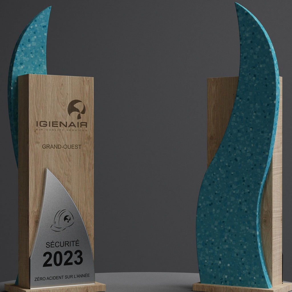 Trophée en bois igienair