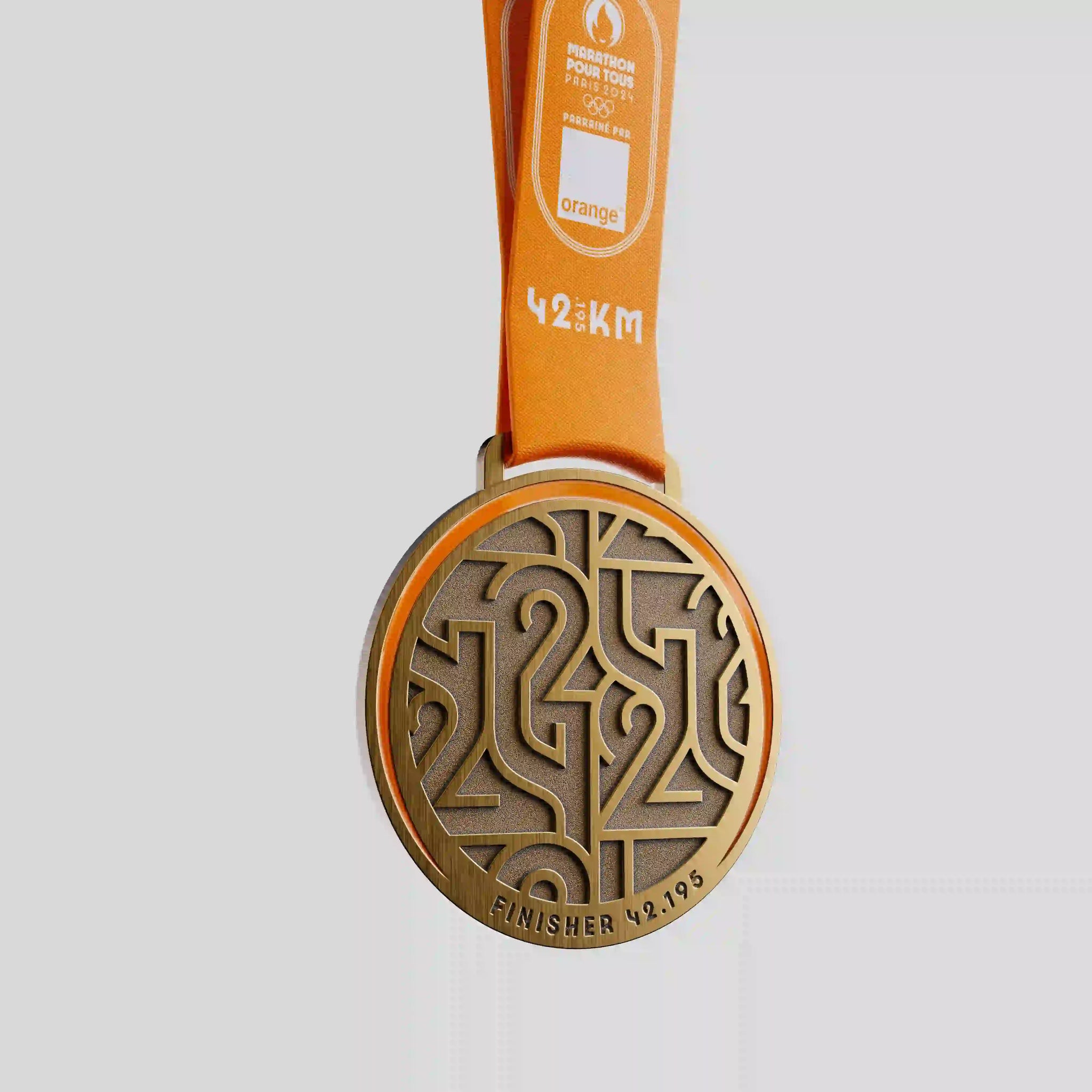 Médaille Marathon De Paris 1986 – Bronze – XXème Siècle – Collection Sport