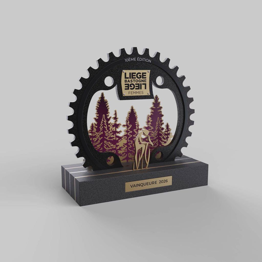 trophée femme liège bastogne liège vidéo